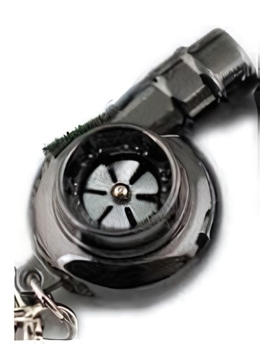 Portachiavi tuning turbo nero - portachiavi,