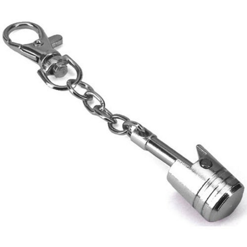Portachiavi argento cromato - argento,