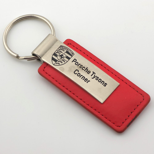 Porsche dealership keyring - porsche,