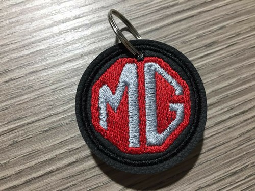 Portachiavi ricamato motor - portachiavi, mg